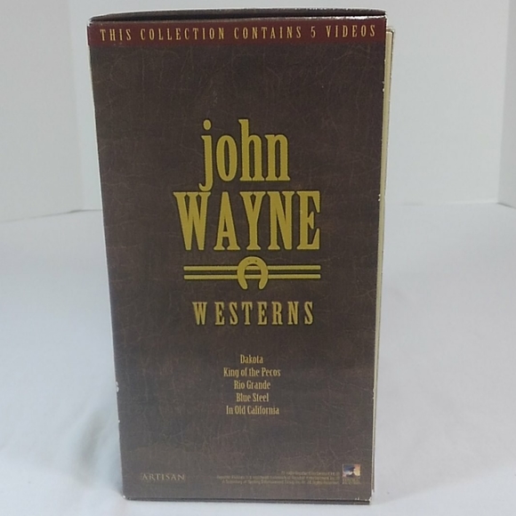 John Wayne Classic Western Collection VHS - Picture 3 of 6